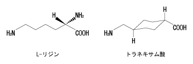L-リジンとトラネキムサム酸